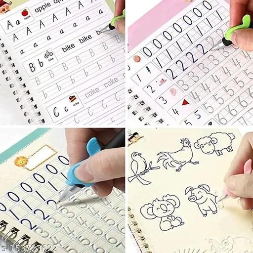 Magic Practice Copybook For Kids (4 BOOKS+10 REFILL)